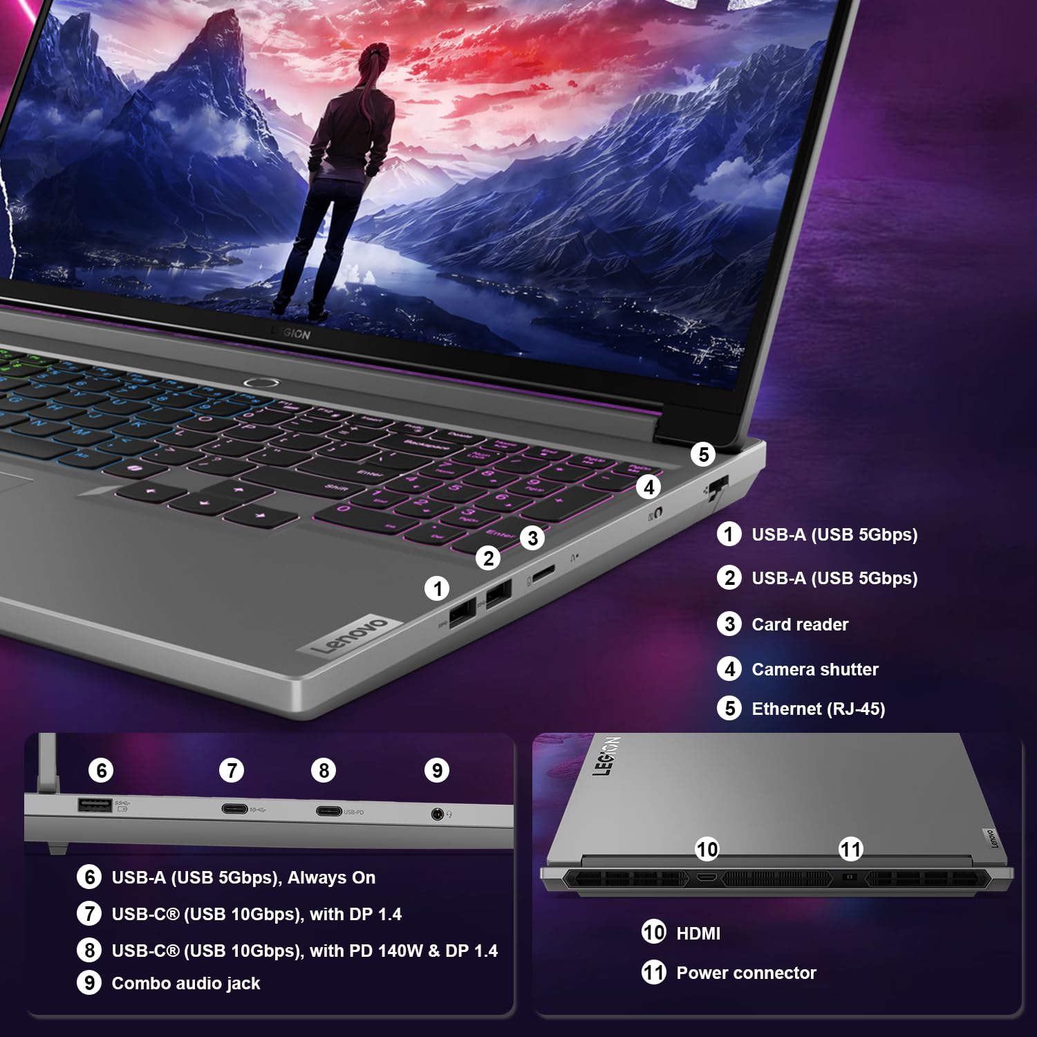 Amazon.com: Lenovo Legion 5 Gaming Laptop, 16 Amazon.com: Lenovo Legion 5 Gaming Laptop, 16